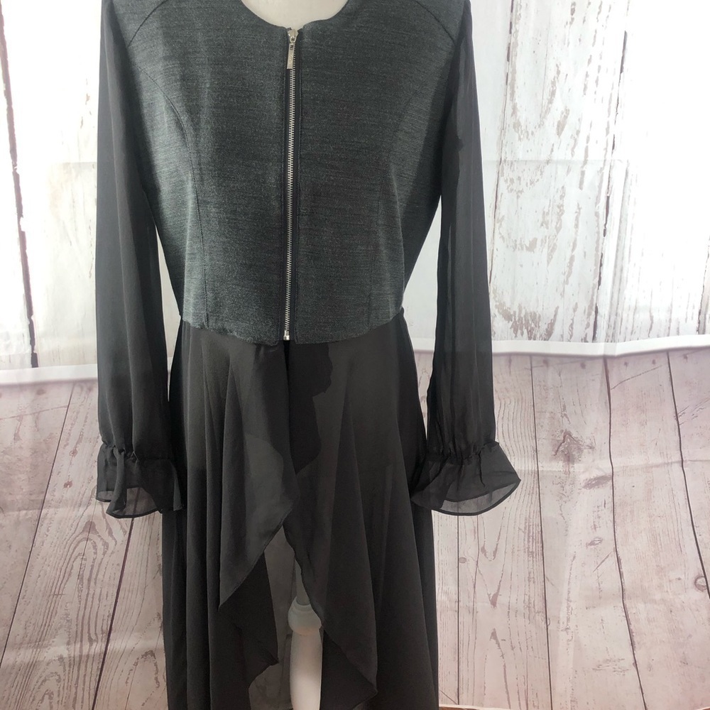 NWT Simply Noelle Women’s High and Low Duster Cape XS Whimsigoth Lagenlook
